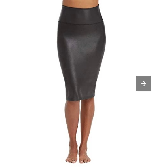 SPANX Dresses & Skirts - Spanx faux leather pencil skirt